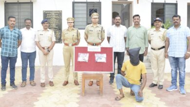 Photo of कराडजवळ दोन गावठी कट्ट्यासह एकाला अटक