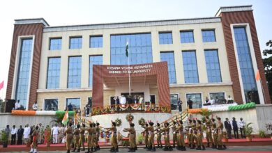 Photo of कृष्णा विश्व विद्यापीठात प्रजासत्ताक दिन उत्साहात साजरा