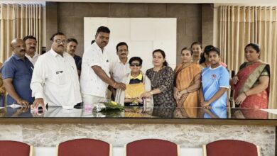 Photo of कराडच्या रुद्रची रणजी संघात निवड ; शहर भाजपने सत्कार करून दिल्या शुभेच्छा