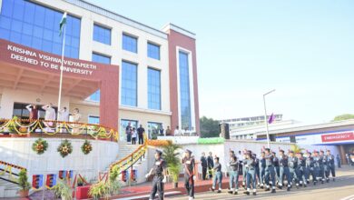 Photo of कृष्णा विश्व विद्यापीठात ७६ वा प्रजासत्ताक दिन उत्साहात साजरा