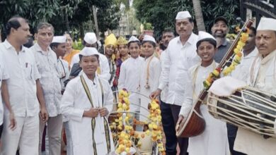 Photo of आझाद विद्यालयात वारकरी दिंडीचा भक्तिमय उत्सव; विद्यार्थ्यांचा पारंपरिक सहभाग लक्षवेधी