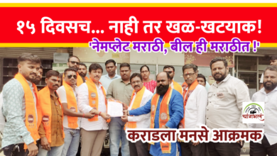 Photo of डी-मार्टमध्ये बिल मराठीत द्या; अन्यथा ‘खळ-खटयाक’ आंदोलन – मनसेचा १५ दिवसांचा अल्टीमेटम